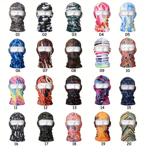 Tùy chỉnh mặt nạ Balaclava xe máy đi xe đạp đi bộ đường dài Balaclava mặt nạ nhà sản xuất thăng hoa Balaclava trượt tuyết mặt nạ cho nam giới phụ nữ - Product Image 2
