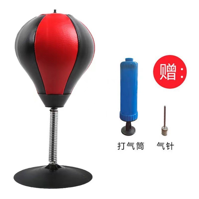 Boule de bureau - combinaison de couleurs noir et rouge