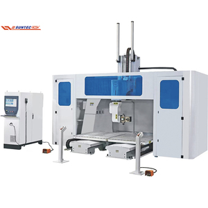 Suntec Coffin Casket Irregular Wood <strong>Shape</strong> Curved <strong>Shape</strong> Making Five Axis Machine Center Bending Wood MDF Chairs Making 5 Axis - Product Image 1