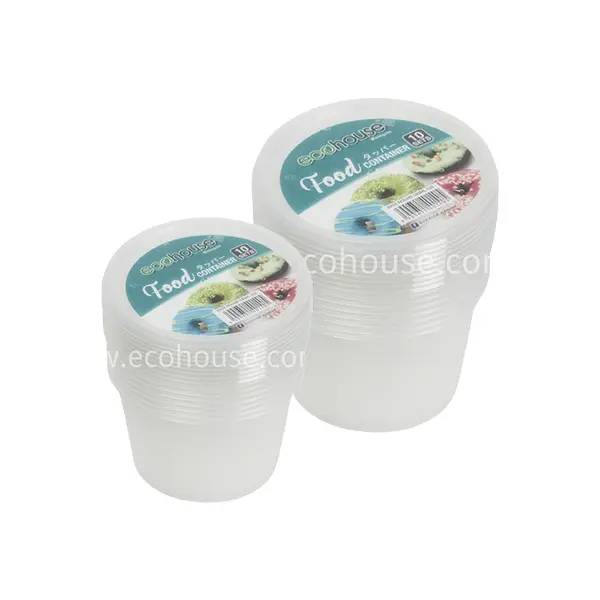 Wholesale Premium Grade Round Container 590ml Suitable Use In Kitchen Appliances And Laboratory Equipment