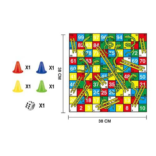 Jeu d'échecs, serpent et échelle, bon marché, lot de jeu économique en option, promotion du japon