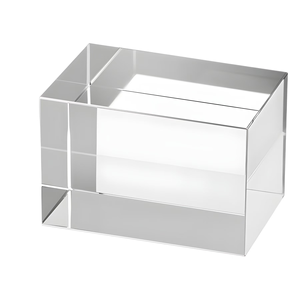 方形水晶底座支撑珠宝道具支架亚克力块展示透明立方体 - Product Image 1