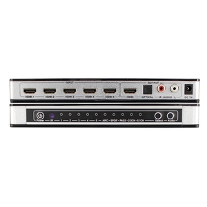 Hdmi <strong>Switch</strong> Remote Controller <strong>5</strong> Ports with Audio Extractor Support RCA L/R <strong>5</strong>.1CH/7.1CH - Product Image 3
