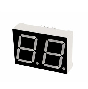 Gemeinsames Kathoden-Ultrahelles Rot Bernstein-Weiß 0,8 Zoll 7 Segmente 2-Zahl-LED-Display - Product Image 2