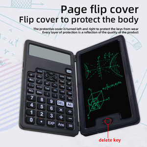 Calcolatrice scientifica per scrivere tablet Business Office da 5 pollici Mini notebook da tasca per tavoletta - Product Image 6