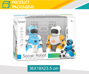 Plastic Toy Remote Control <strong>Robot</strong> Football <strong>Game</strong> Technology Educational Electronic Toy for Boys - Product Image 5