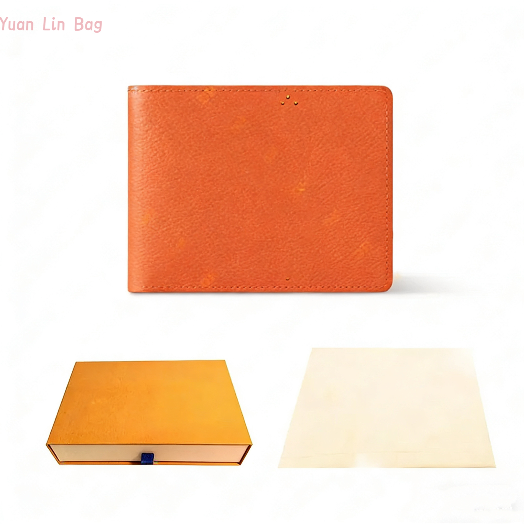 card holder-orange