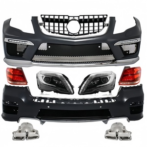 Passend für 2008-2015 Mercedes-Benz GLK-Klasse. X204 Modifikation für GLK63 Body Kit mit AMG Front Hecks toß stange Lip Heckrohr. - Product Image 1