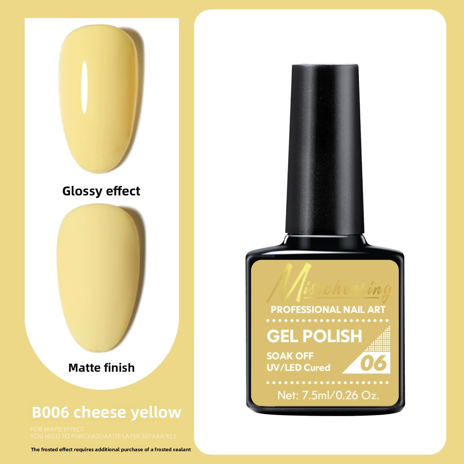 B006 cheese yellow