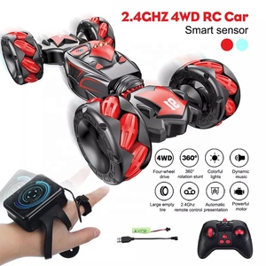 ZIGO 2 tarafı dublör İzle sensörü 4wd erkek radyo r c plastik özel el hareket uzaktan kumanda araba carro kontrol uzaktan - Product Image 6