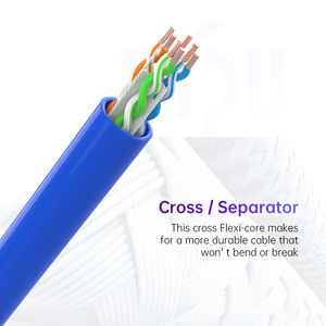 SIPU CAT6A SFTP FTP UTP Network Cable 10Gbps 250MHz RJ45 High Performance LAN Cable for Server Room &amp; CCTV Systems - Product Image 3