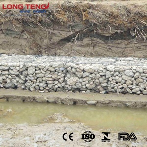 <strong>2x1x0.5m</strong> Hot Dipped Galvanized <strong>Gabion</strong> Mattress Price/Strong Structure Retaining <strong>Gabion</strong> Wall Prevent Rocks Fall - Product Image 3