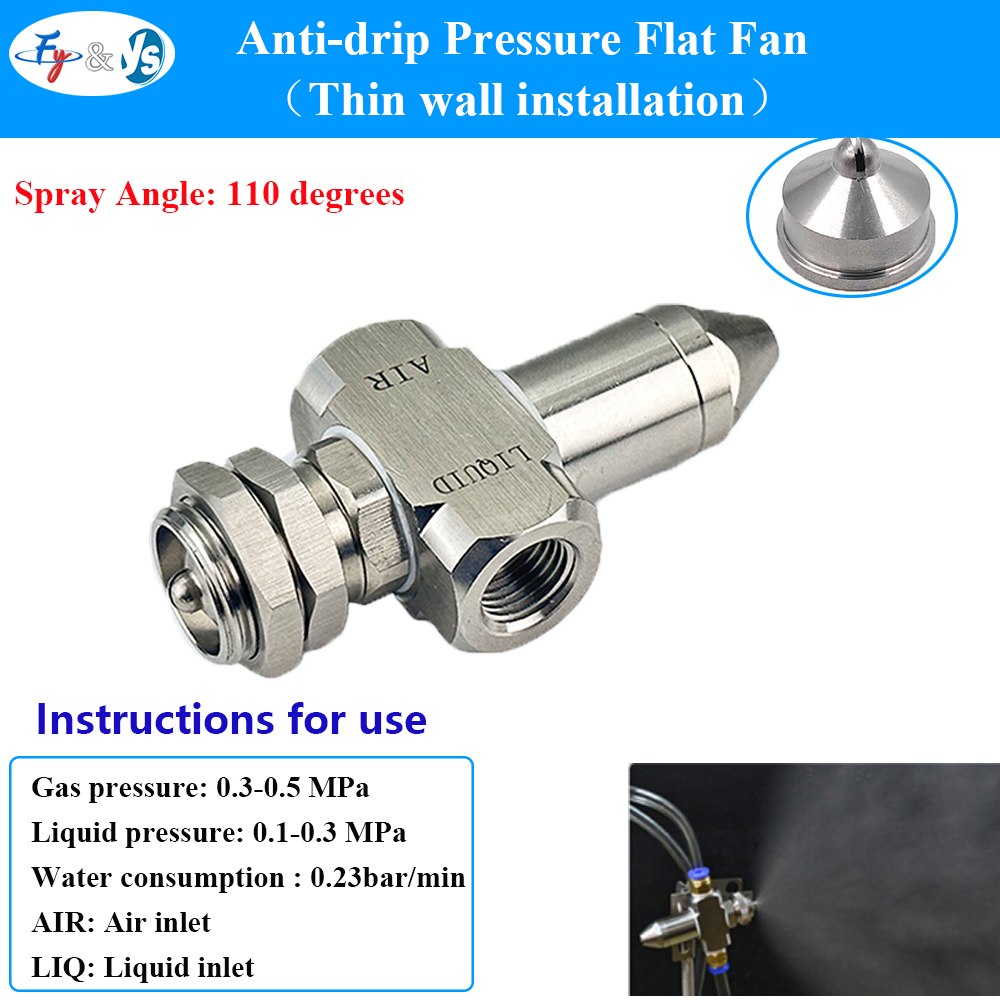 Argent: Ventilateur de plat de pression (installation mince de mur)