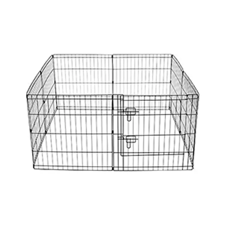 Có Thể Gập Lại Chó Thùng 8 Panels 24 Inch Chó Playpen Pet Playpen Puppy Playpen Cũi Chó Hàng Rào Tập Thể Dục Cổng Bút Hàng Rào