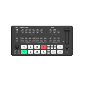 Movmagic 5 canali professionale 4K Switcher Video con ingressi, modalità personalizzabili, controllo della fotocamera PTZ e connettività remota - Product Image 1
