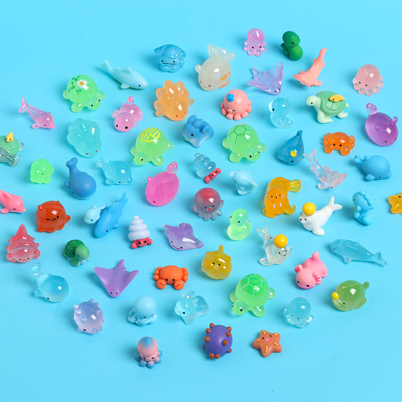 Animal marin lumineux 3D basique - Assortiment