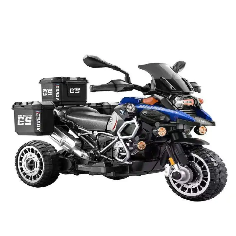 Motocicleta eléctrica de 12V al por mayor, modelo de moda, juguete de acero para que los niños conduzcan el coche alimentado por batería de plástico