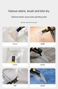 GR10S Steam version 2600W Steam Cleaner 10L Dual <strong>Tank</strong> 180&deg;C High Temp For Mattress Curtain Carpet Deep Sanitization - Product Image 4