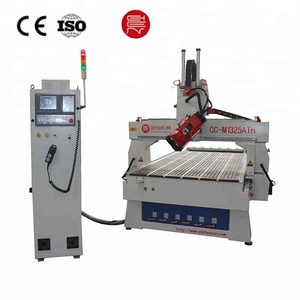 Enrutador cnc de 4 ejes atc, máquina con cabezal rotativo - Product Image 3