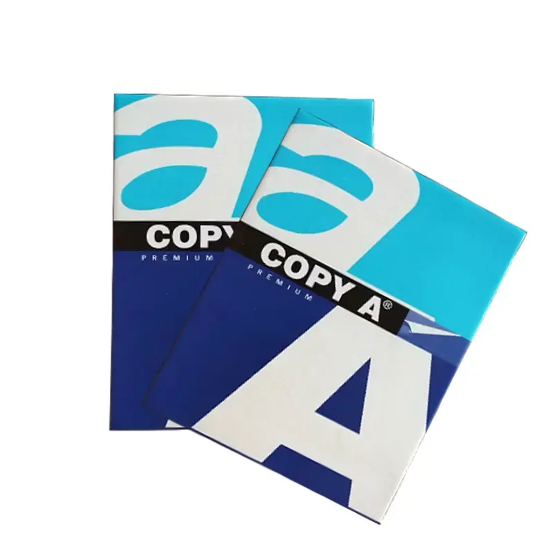 Papel de copia A4 blanco de 80gsm de alta calidad, papel de fotocopia suministrado por fábrica para uso de oficina