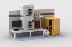可定制茎教育砖模型塑料定制积木套装建筑创意DIY组装玩具 - Product Image 3