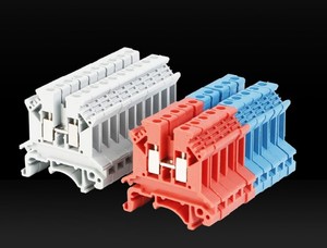 Conector de bloque de terminales montado en riel eléctrico Universal de 2,5mm, bloques de terminales de riel DIN para sistemas de riel eléctrico - Product Image 4