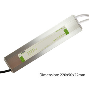 Büyük güç 300W ac-dc güç kaynakları 12volt su geçirmez dış aydınlatma kutusu