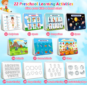 定制孩子学习最新趋势教育蒙特梭利忙书我的学前忙书 - Product Image 3