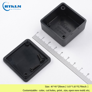 Fai da te progetto elettronico scatola circuito abs scatola di giunzione custodia per strumenti custodia in plastica pcd altoparlante design fai da te 41*41*20mm - Product Image 2