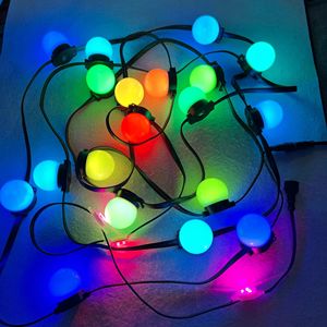 30 Pixel/Set WS2811 DC12V Adressierbares RGB-Pixel-Modul IP68 50mm matti erte Abdeckung 40mm Basis 0,72 W/Pixel(3LEDs) 18AWG Black Wire 3 - Product Image 6