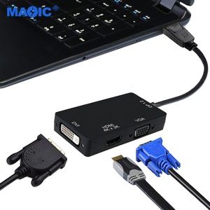Cables Commonly Used Accessories 4K 30Hz Displayport to <strong>HDMI</strong> VGA DVI Converter DP to <strong>HDMI</strong> Adapter Cable - Product Image 3