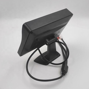 Mini Monitor de escritorio para coche, pantalla de TFT-LCD de 4,3 pulgadas, 2 AV, sistema de entrada de vídeo, visión trasera, imagen inversa, amplio voltaje de 9V-35V - Product Image 3