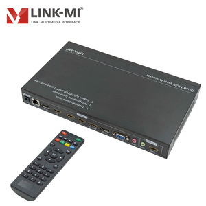 4x1マルチビューワッドHDMIビデオマルチプレクサPIP 7 in 1 Outビデオスイッチモニター/広告用VGA DP信号をサポート - Product Image 3