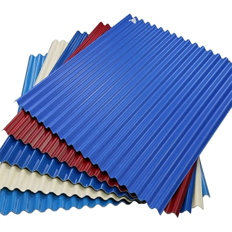 Factory Price 22 Gauge Aluminium Color Coated Corrugated Roofing Metal Zinc Galvanized Steel Sheet For Building Warehouse Roof