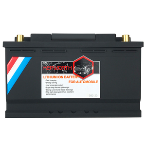 082-20 12V 82Ah CCA 1600A yüksek güç atlama marş araba LiFePO4 dahili BMS voltaj koruması lityum demir başlangıç pil - Product Image 1