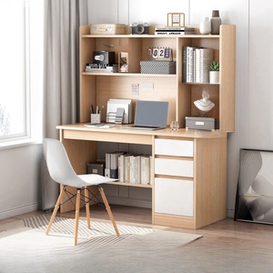 Hot Selling Simple Open Storage Study <strong>Computer</strong> Desk with Bookshelf Quick <strong>Install</strong> for Bedroom - Product Image 3