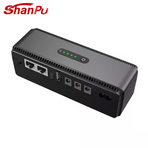 SHANPU Mini UPS Fuente de alimentación Nuevo diseño 8800/10400mAh 5V/9V/12V POE 15V/24V WiFi Router Salida de entrada monofásica - Product Image 1
