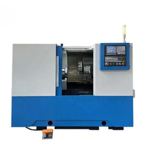 TCK50 Inclinado <span class=keywords><strong>CNC</strong></span> Turning Center Machine Com ferramenta Impulsionada E Live Tooling Turret