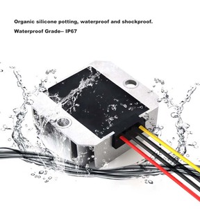 VOITA Buck Boost Convertidores Entrada 8-40V 12V 24V 36V a 12V 5a 6a 8a 10a Step up and Down Regulador de CC. - Product Image 4