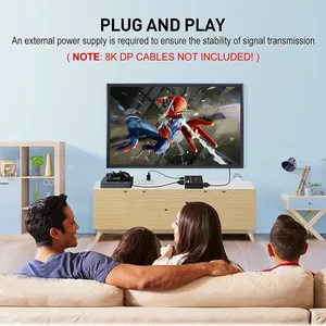 8Hz 60Hz 4K 120Hz isplayport iidireccional 2 puertos Dwitwitwitcher 2 en 1 UT D1.1.4 Switch para omomputer onitor rorojector