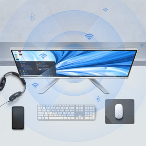 High Quality 21.5'' 23.8'' I3 I5 I7 Office Gamer AIO Monoblock Gaming PC Barebone <strong>Computer</strong> <strong>Desktop</strong> All in One PC - Product Image 2