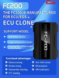 2024 CG FC200 ECU programmatore versione completa di supporto 4200 ECUs e 3 modalità di funzionamento aggiornamento di AT200 per la maggior parte delle auto - Product Image 4