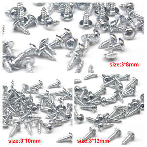 Omuz ile 2 renk 3 boyutlu Metal vidalar kendinden dokunarak vidalar - Product Image 6
