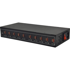 ハイパワー150W USB充電器30ポート高速充電デスクトップ充電器QC3.0機能素材入力5V/4A出力20W - Product Image 1