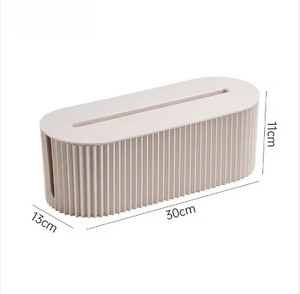 Yeni tasarım masaüstü güç şeridi yönetim saklama kutusu konteyner kablo yönetim kutusu - Product Image 6