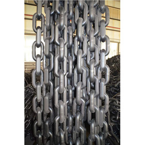 Yüksek mukavemetli yüksek çekme G80 madencilik iletim sürükle zincirli konveyör mayın zincirleri sınıf 80 çapa bağlantı madencilik zinciri - Product Image 2