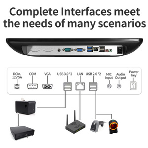 Xincode Pos Systems Terminal Cashier Machine <strong>All</strong> in <strong>One</strong> Pos Cash Register Touch Screen Windows10 Sistemas <strong>for</strong> Retail <strong>Shop</strong> - Product Image 4