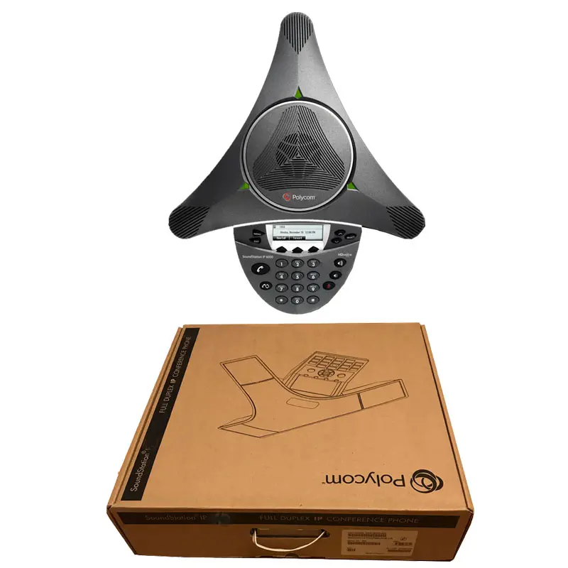 Original Polycom SoundStation IP6000 VoIP Conference Phone SoundStation IP6000