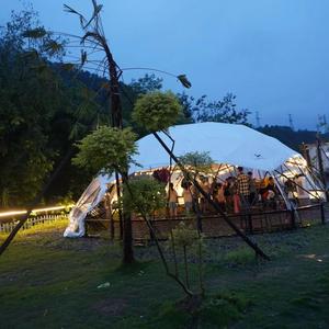 Factory Customize 10-30m Party Event and Trade Show Event Geodesic <strong>Dome</strong> Tent Waterproof <strong>Dome</strong> Tent with Transparent Pvc <strong>Cover</strong> - Product Image 1