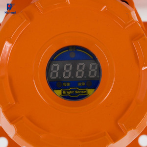 เครื่องตรวจจับก๊าซคงที่ GTQ-BS02ไฟ LED สำหรับ H2S CH4เซ็นเซอร์ตรวจจับก๊าซอุตสาหกรรม O2กันระเบิดแบบ ATEX